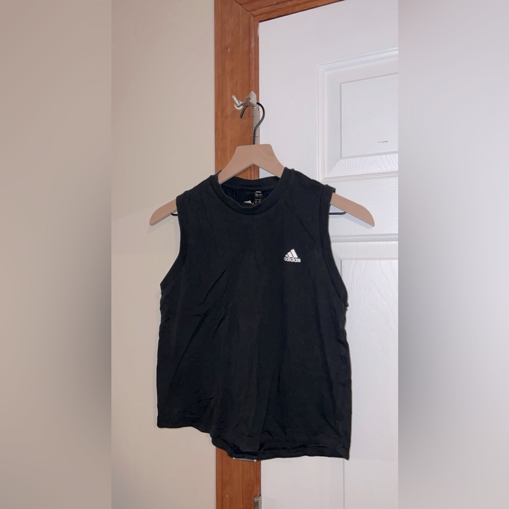 Black Adidas Workout Top